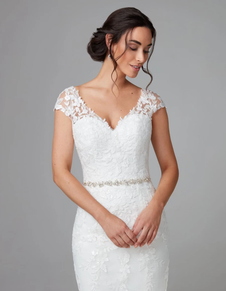 Anna Sorrano Women's Ivory Jamilla Elegant Dress