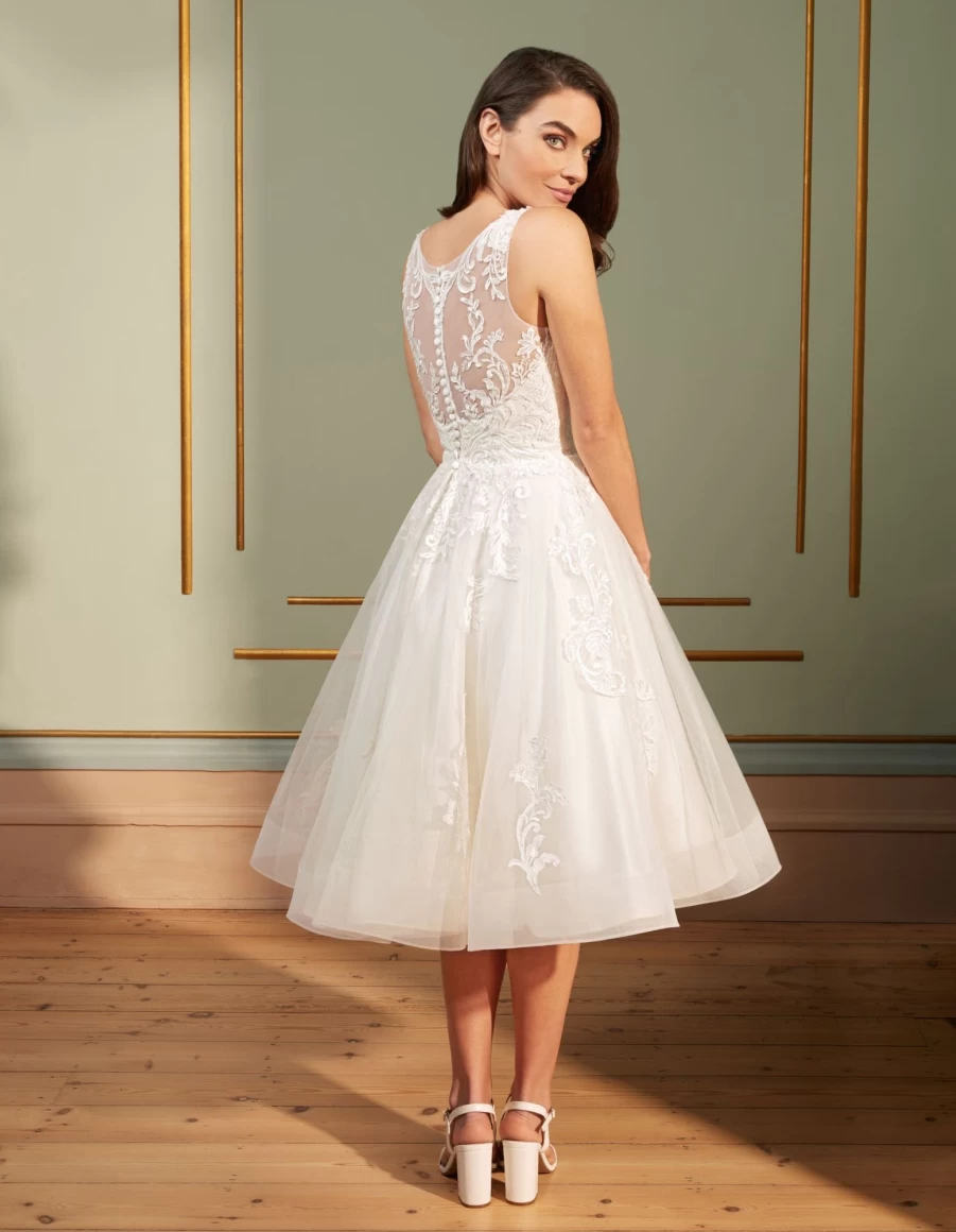 Anna Sorrano Ivory Kristina Dress for Women - Elegant Wedding & Special Occasion Gown