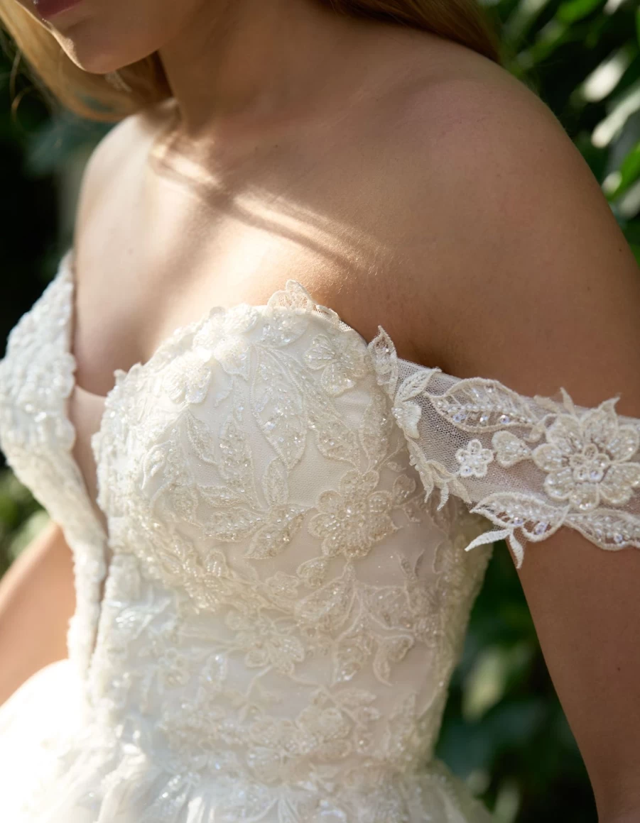 "Viva Bride Jasmina Ivory Wedding Dress for Women – Elegant Bridal Gown"