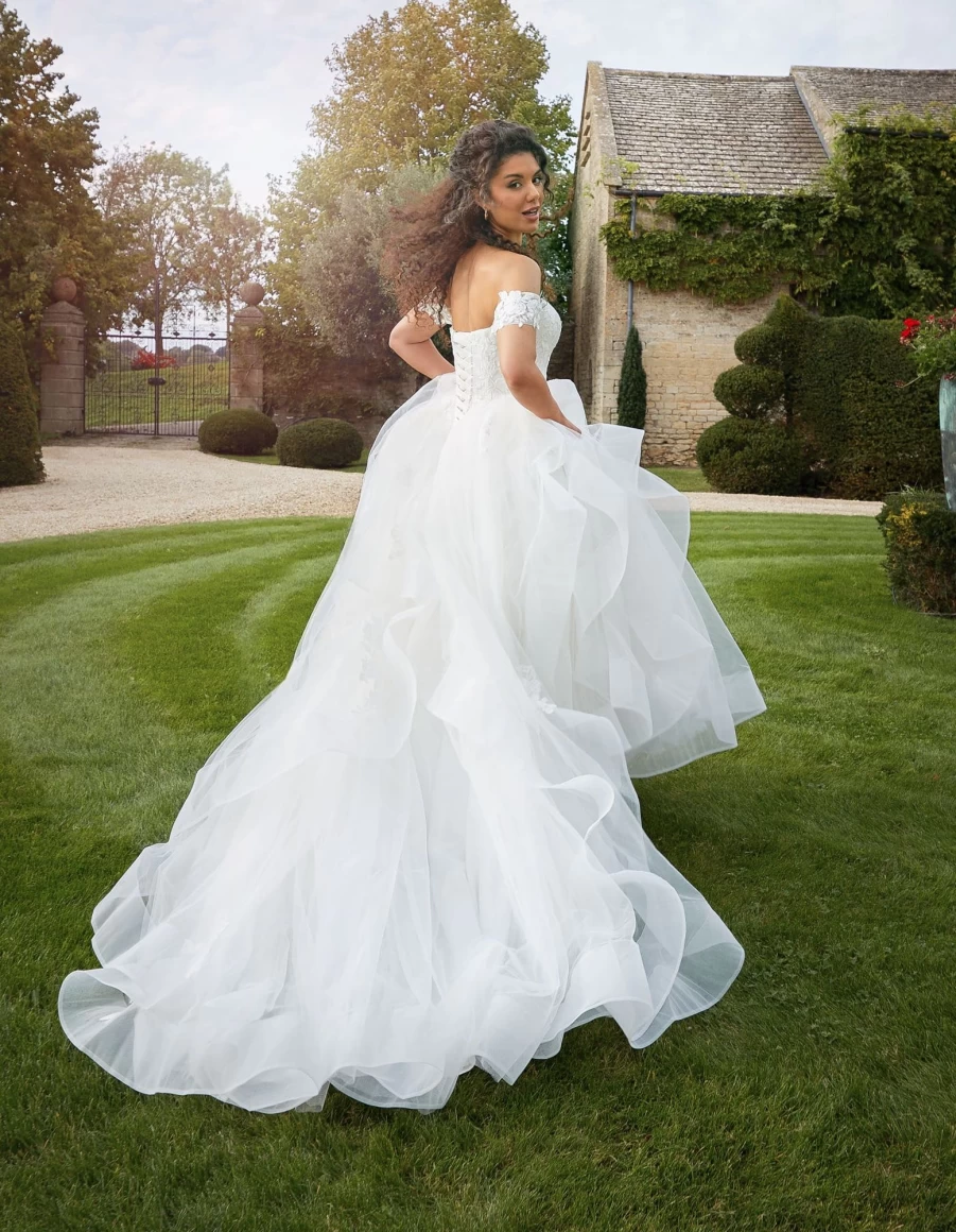 "Viva Bride Rayanne Ivory Wedding Dress for Women – Elegant Bridal Gown"